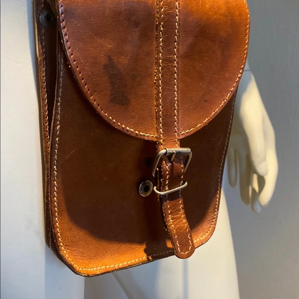 Cowhide Crossbody Bag - Picture 9 of 9